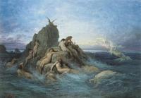 Paul Gustave Dore - Les Oceanides Les Naiades de la mer